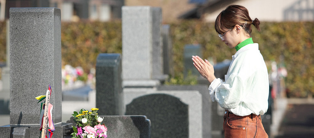 お墓参り